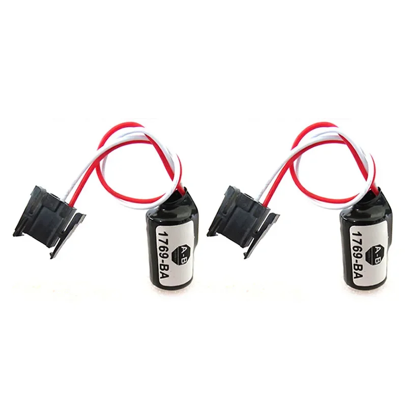 Original A-B 1769-BA 3V 1000mAh CNC PLC Batterie Au Lithium avec Prise pour Remplacer Allen eczC500 3V Batterie