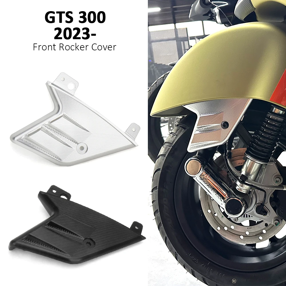 

Motorcycle Front Rocker Cover Wheel Side Guard Accessories Aluminium New For VESPA GTS300 gts300 GTS 300 Gts300 2023 2024