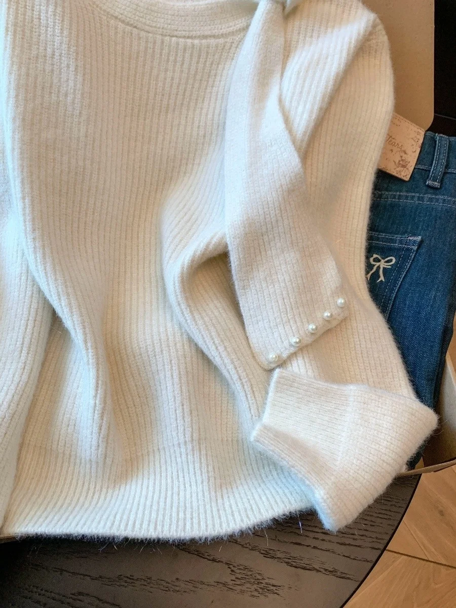 Prendas de punto con cinturón Thiened, ropa interior perezosa para mujer, Otoño Invierno, nueva llegada, marca Bule Design Sensation, suéter para mujer