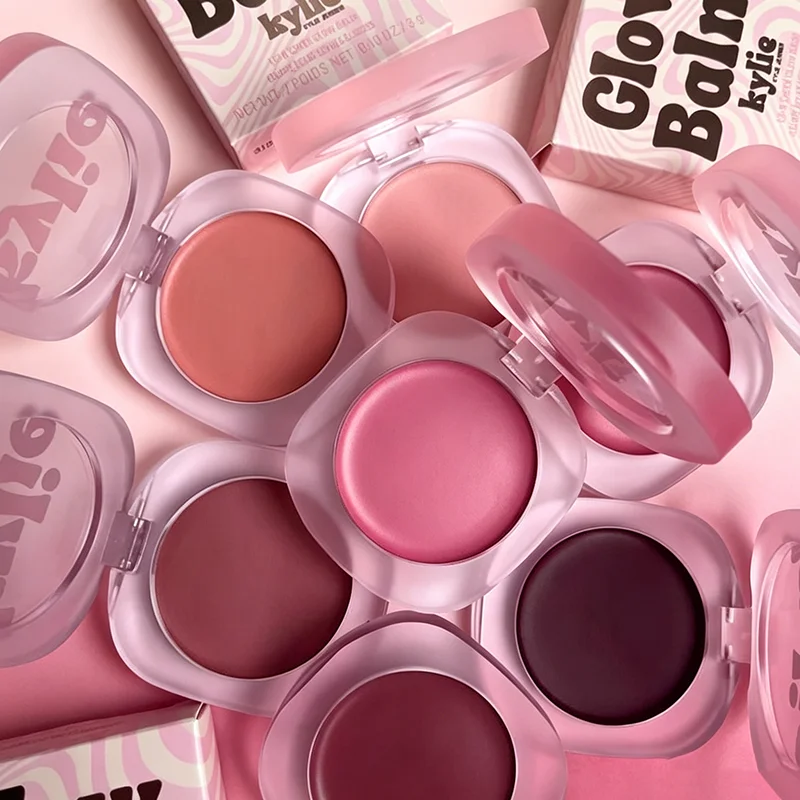 Best Sell Kylie Multi‑Use Cream Blush Dewy Cheek Tint Moisturizing Face Highlighter Natural Glow Blush Makeup Cosmetic for Women