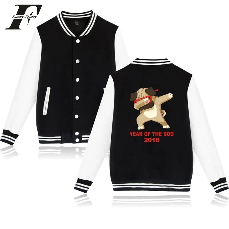 

Fashion printed funny cartoon baseball jacket hip hop men women sports hoodies sweatshirts casual long sleeve jackets coats tops