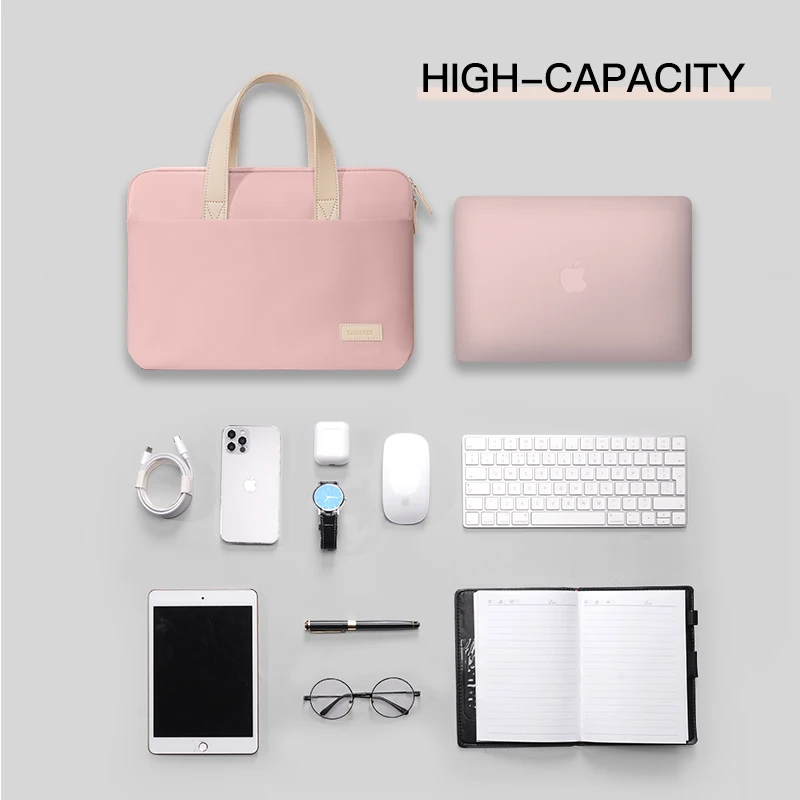 Laptop bag Shoulder handBag Briefcases For 13 14 15 15.6 16 INCH Macbook M1 M2 Air Pro HP Huawei Asus Dell Sleeve Laptop Case