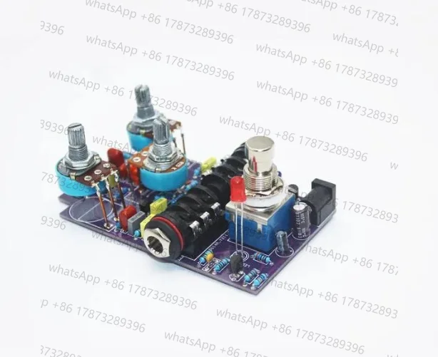 DIY Handmade Electric Guitar Single Effect Device DS-1 Replica Distortion Effect Device Circuit Board