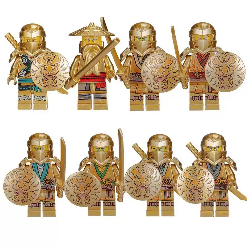 Hete anime ninja-personages, humanoïde poppen, speelgoed, kinderspeelgoed, verjaardagscadeaus, stripfiguren, ninja-motorhelden.