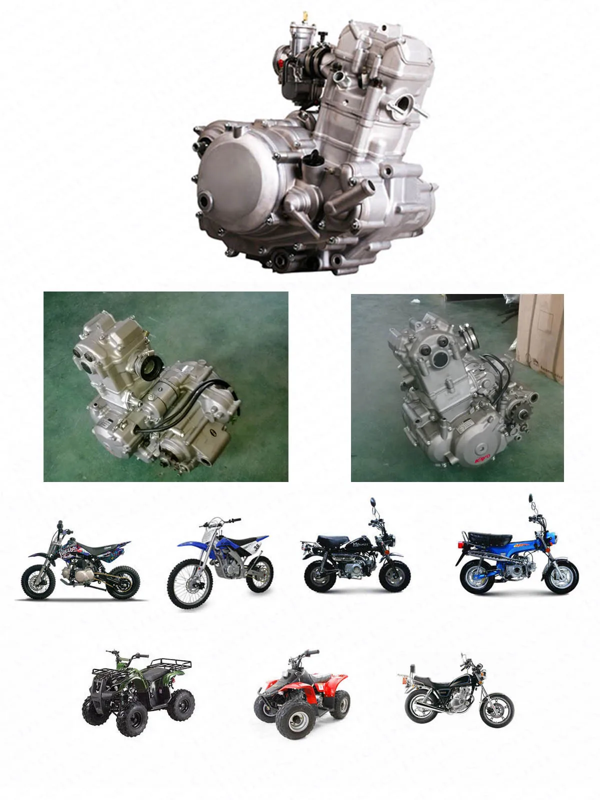 NC250 Start Starter sprzęgło wybiegu 250CC ZongShen ZS177MM xmotos apollo KAYO T6 BSE 250 4 zawór dirt pitbike — zdjęcie 2