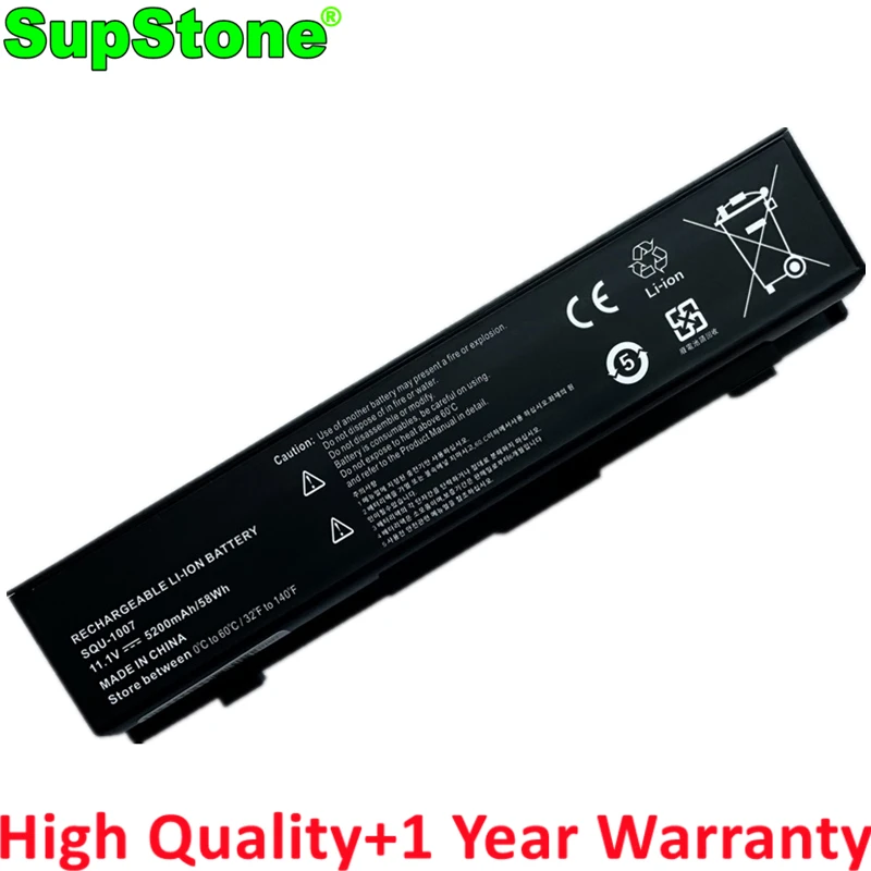SupStone New SQU-1007 SQU-1017 Laptop Battery For LG XNOTE P420 P42 PD420 S535 S530 S430 CQB918 CQB914 E217462 Battery