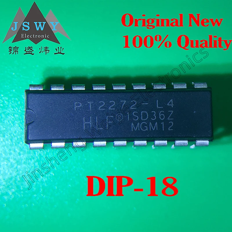 

(10/50 pieces) PT2272-L4 DIP-18/Wireless remote control decoding chip/Brand new original stock/Fast delivery/Active components