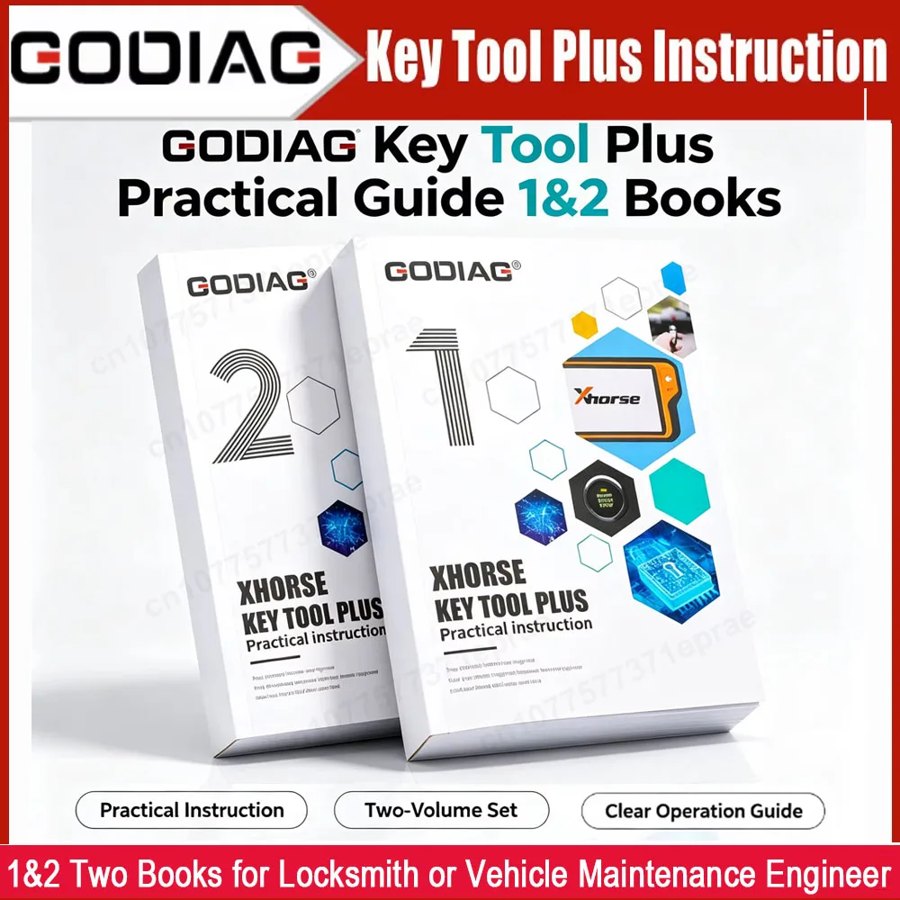 for Locksmith or Vehicle Maintenance Engineer GODIAG Key Tool Plus Practical Instruction IMMO Training Improve Key Skills
