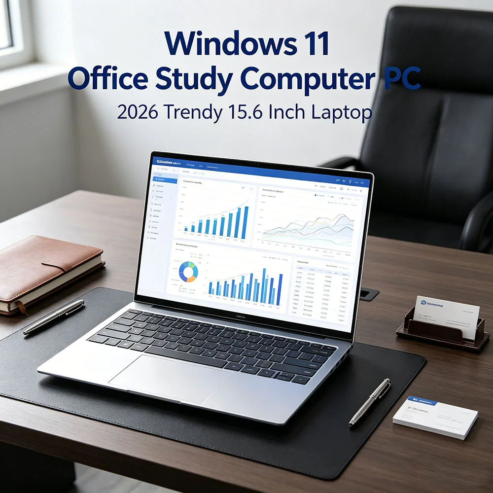 

Inflexible Sturdy 15.6" Portable Laptop Windows11 Notebook 32GB DDR4 2TB SSD Pc Gamer Office Computer Intel N95/Intel I7-8650U