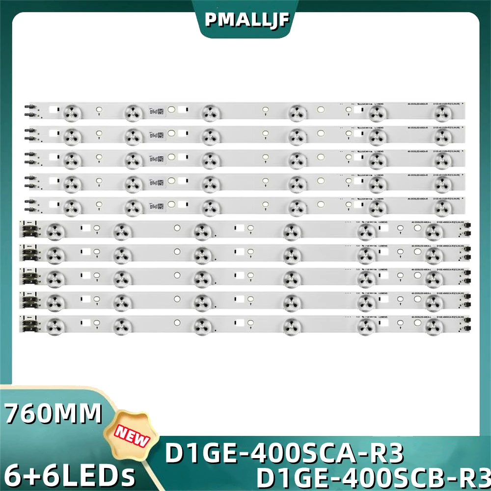 50Pcs/Set LED Backlight Strip UA40EH5080R 40-3535LED-60EA-L/R D1GE-400SCA-R3 D1GE-400SCB-R3 2012SVS40 3228 LEFT06/RIGHT06