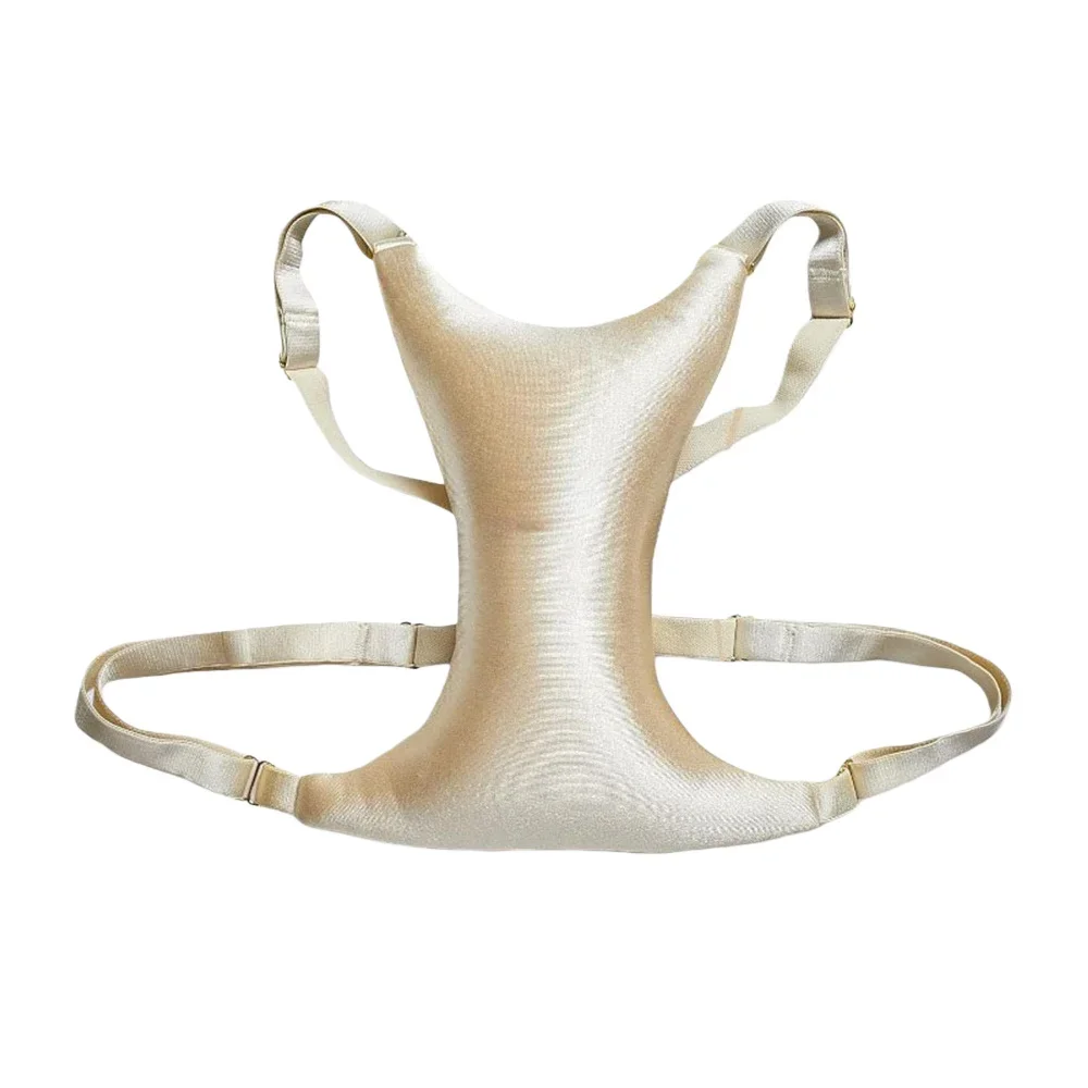 Women Anti-wrinkle Sleeping Pillow for Chest Pad Prevents Chest Wrinkles Chest Lines for Side Sleeping Chest Support Pillow