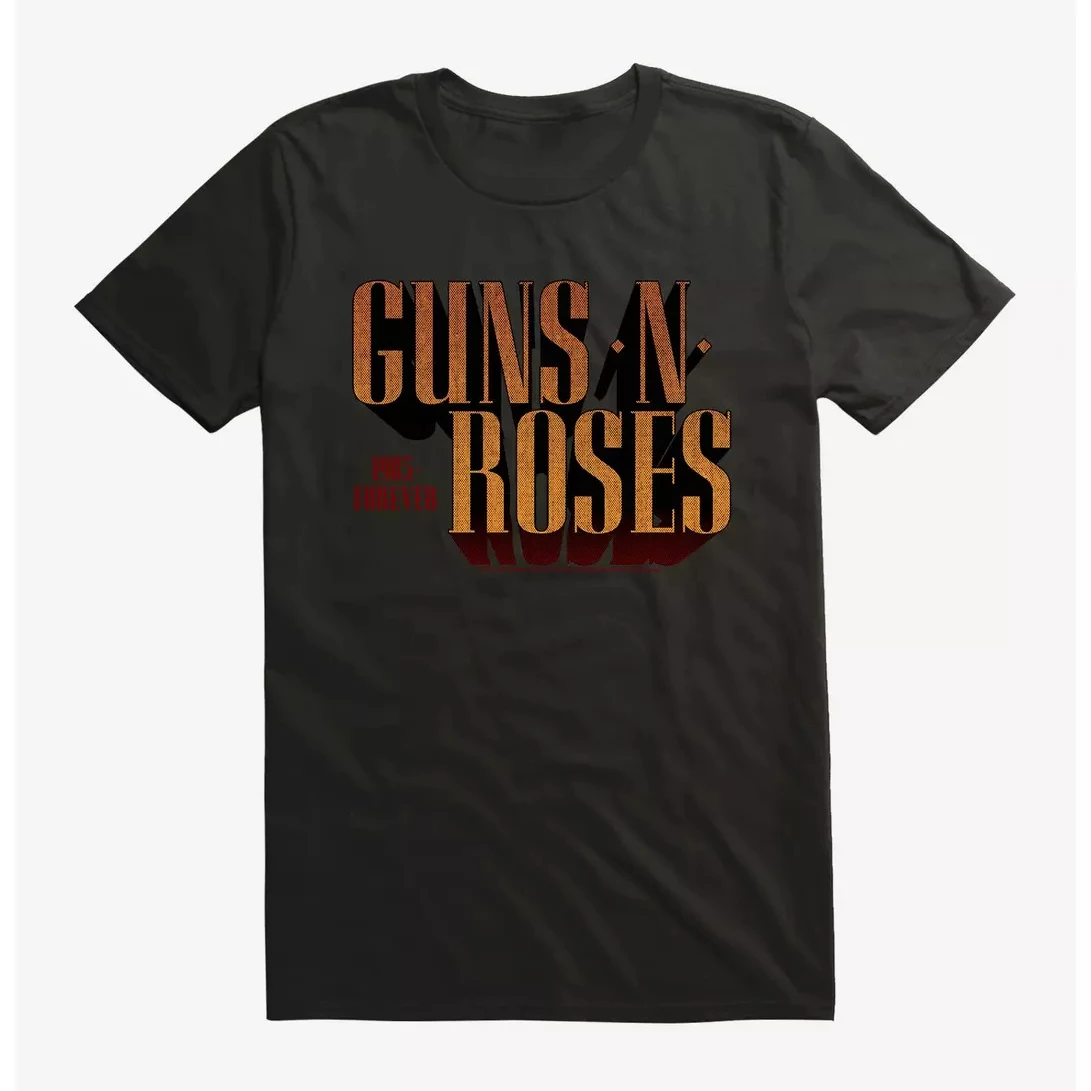 Guns N' Roses Appetite for Destruction 1987 Tour Band T-Shirt Baumwolle Grafik-T-Shirt Herren Damen Sommer Streetwear – Detail 6