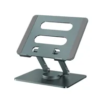 Notebook Bracket 360 Degree Rotating Aluminum Alloy Desktop Height Increase Folding Lifting Cooling Computer Bracket
