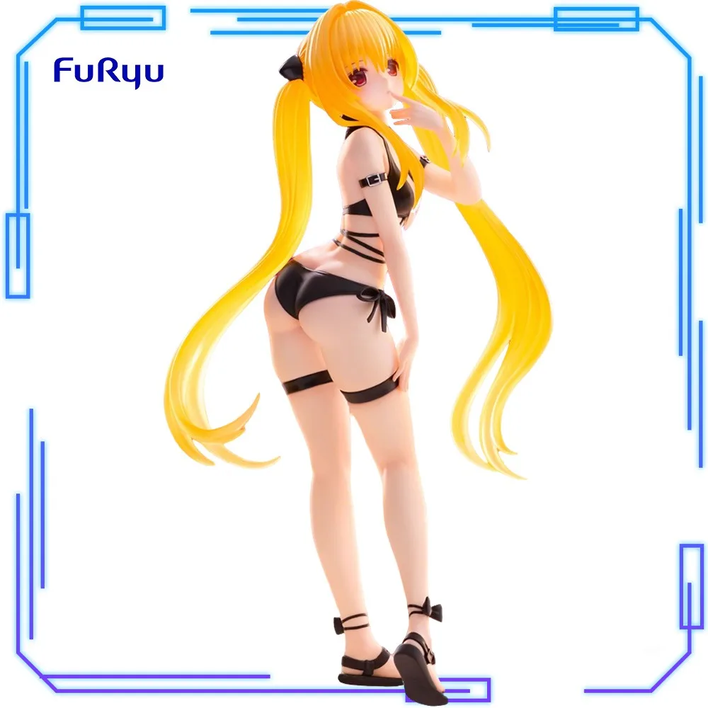 

В наличии: Оригинальная фигурка FuRyu по аниме To LOVEru Darkness Golden Darkness Konjiki No Yami Trio-Try-iT, 21 см, модель, игрушка, подарок