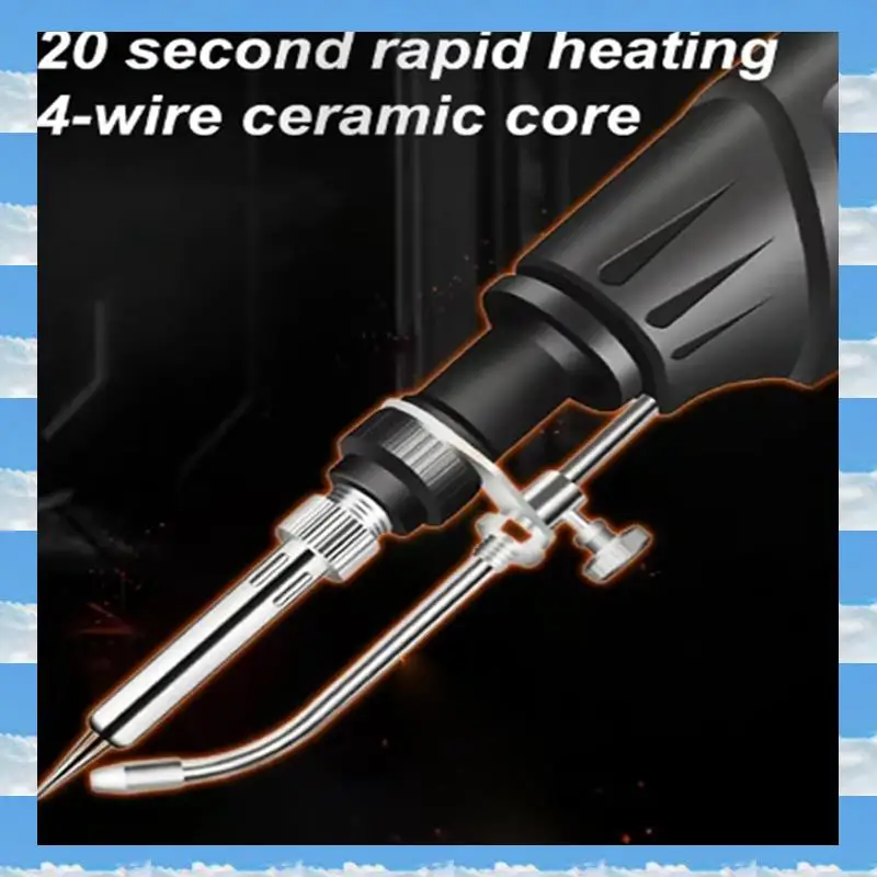 

A11I Multi-Function Soldering Iron, Rectionrae Welder Set, Rectionrae Internally Heated Industrial Welding Tools US Plug Green