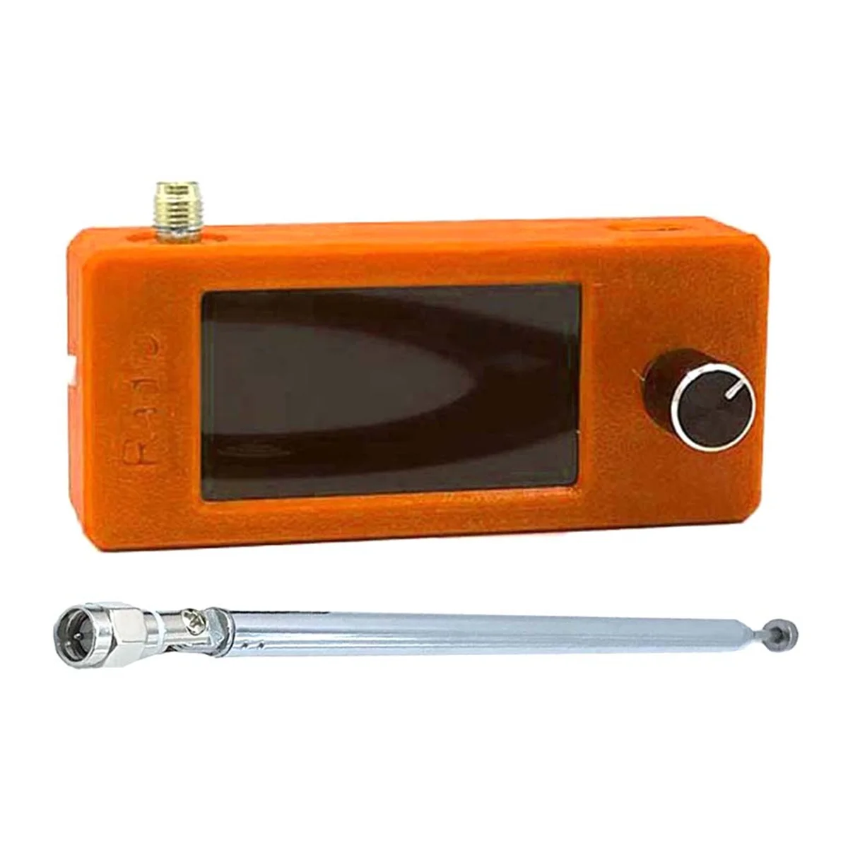 ABJZ ポータブルラジオ 1.9 インチ IPS スクリーンポケットミニラジオアンテナ付きオールバンドラジオ受信機 HF SW MW VHF ラジオ