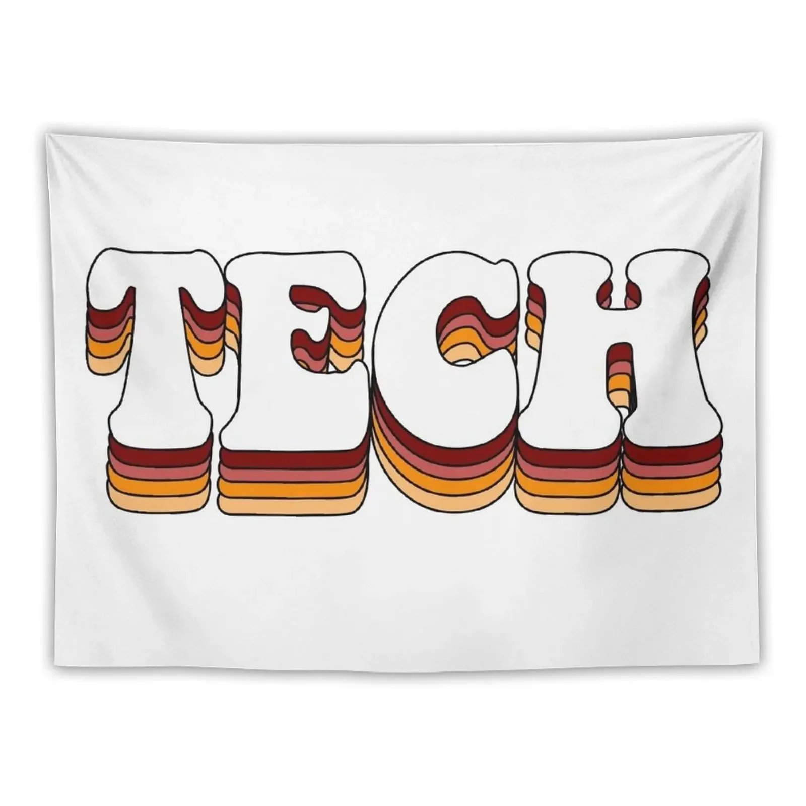 

Retro Tech Logo Tapestry Wallpapers Home Decor Home Decor Aesthetic Room Decor Aesthetic Aesthetic Home Tapestry