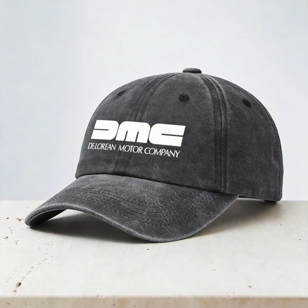 Back To The Future Film Baseball Cap Delorean Motor Company Unisex Adjustable hat outdoor casual sports soft top cowboy hats