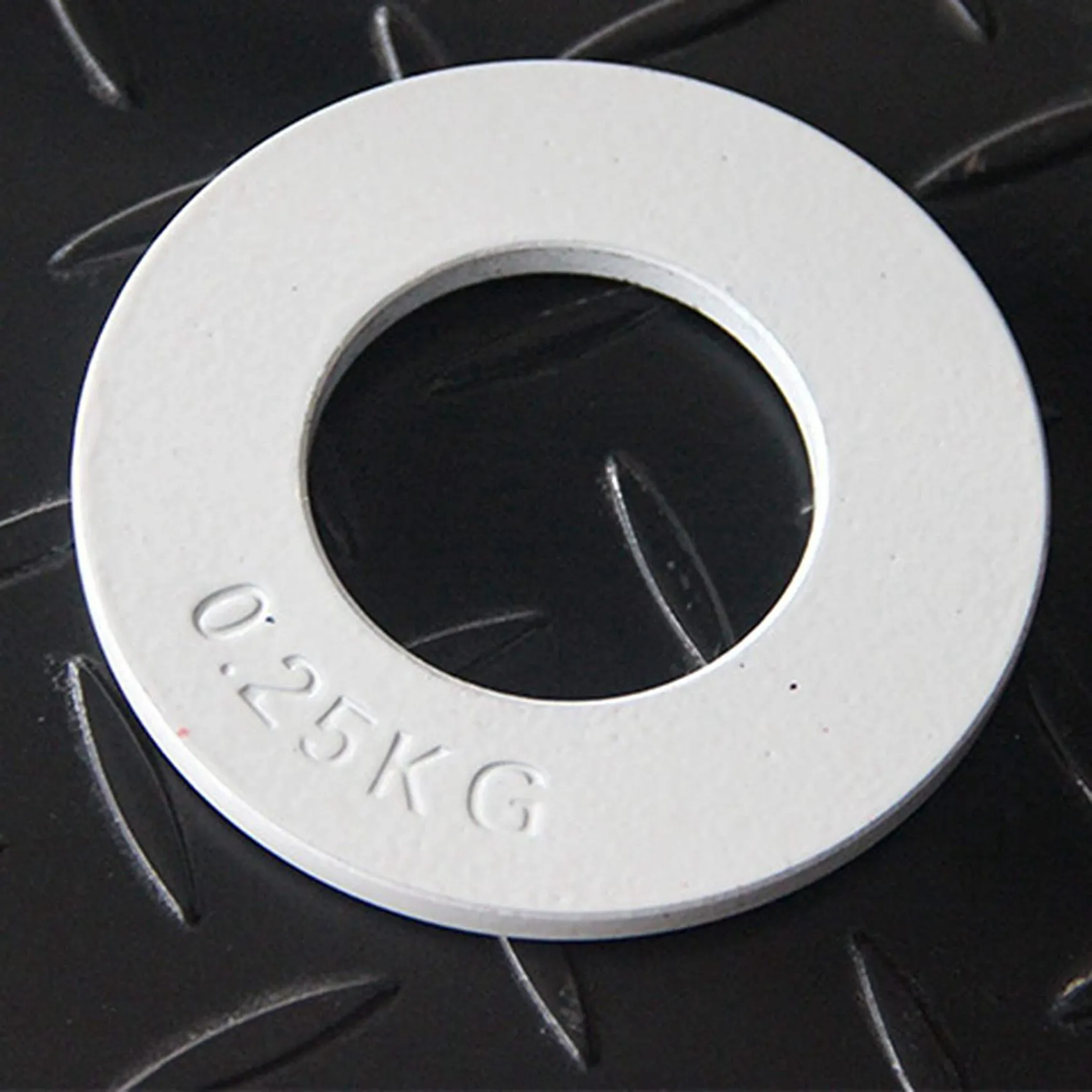 Pesi frazionari Pesi frazionari Mini piastre pesi Piastre per allenamento della forza Accessorio disco accurato Bianco 0,25 kg XQ