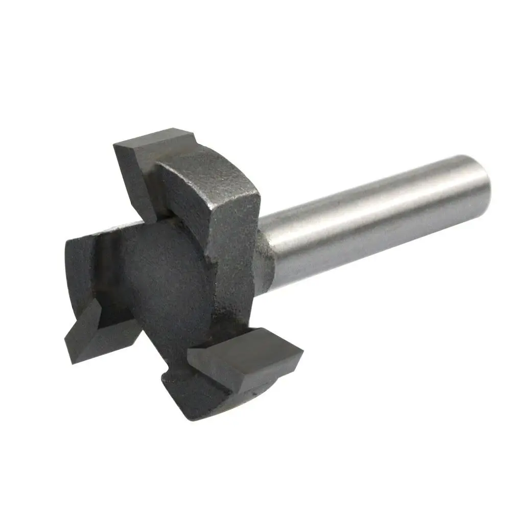 

Высокое качество 6 мм 1/4 хвостовик фреза 3 кромки твердосплавные долбежки фреза с Т-образным пазом деревообработка