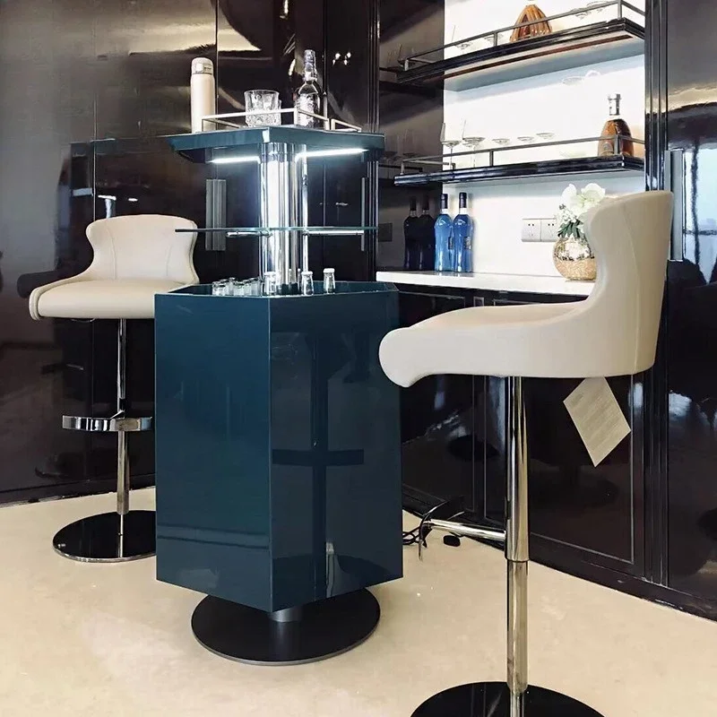 خزانة مشروبات كهربائية من الخشب الصلب الفاخر الخفيف، فيلا م أنسيون، قابلة للرفع GL Ass Di Splay