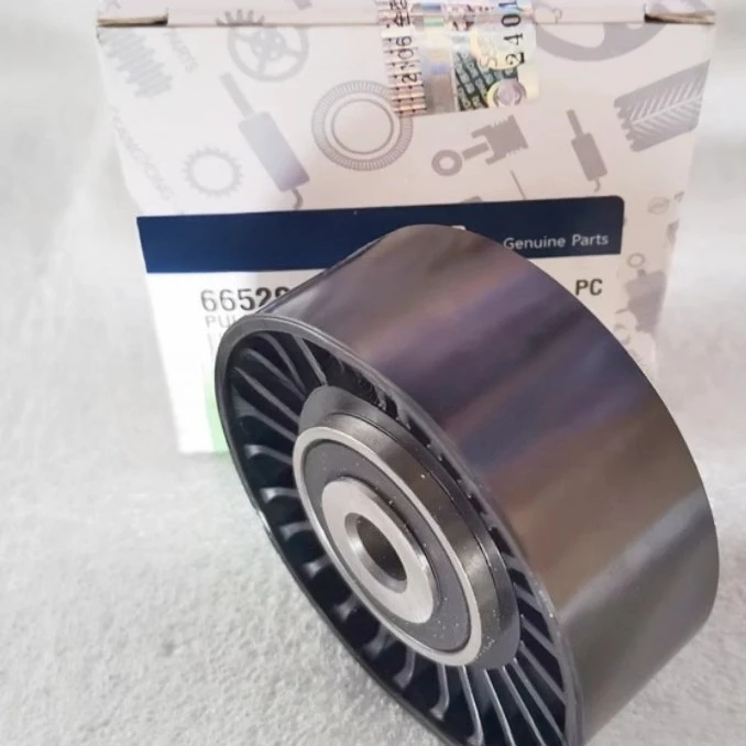 Shuanglong Aiteng enjoys Leicester Rudy belt pulley idler flat wheel tensioner 6642000010 6712001110 6652000010