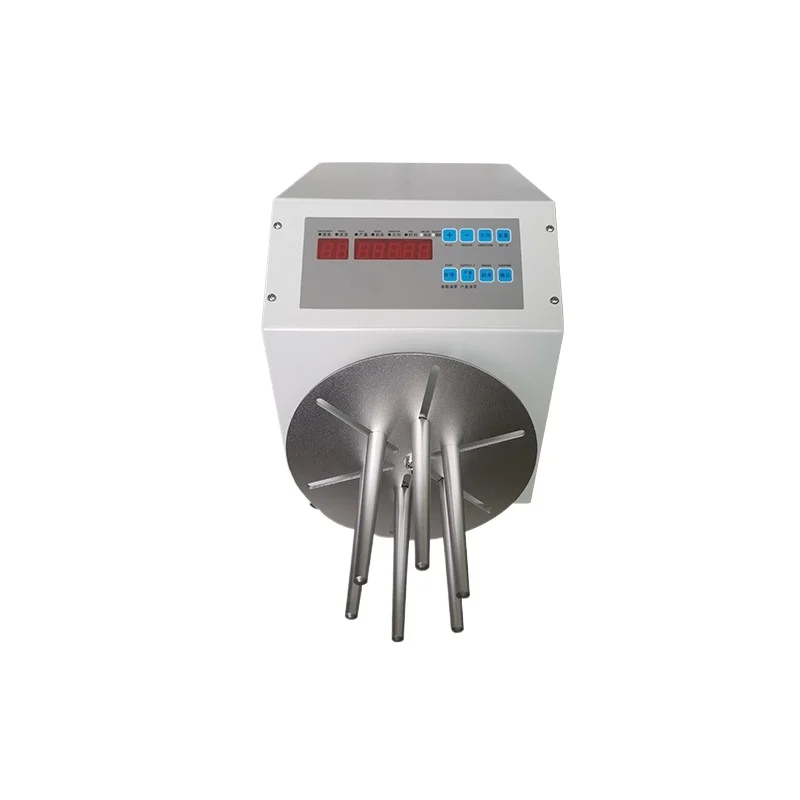 Electric Wire Winding Machine USB Cable Coiler Meter Counting Sorting Winder Semi-Automatic Wire Coil Machine