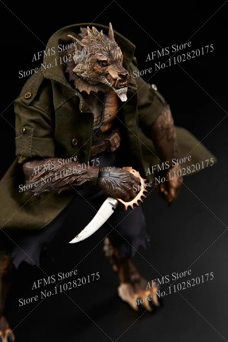 Woede Planeet 1/12 Schaal Verzamelfiguur Weerwolf Veteraan William Windjack Jas Broek Kleding Set Fit 6 