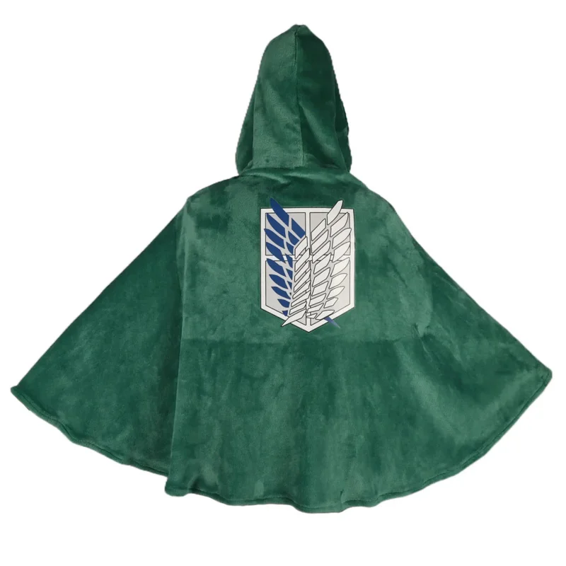 cy2025-キャップカバー-進撃の巨人-新進軍、調査兵団のマント、フランネルコスプレマント、スウェットシャツ