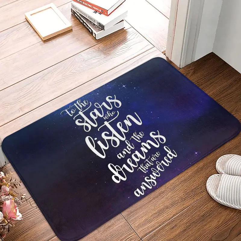 Acotar To The Stars Who Listen And The Dreams That Are Answered Doormat Anti-Slip Kitchen Mat Living Room Entrance Carpet Rug