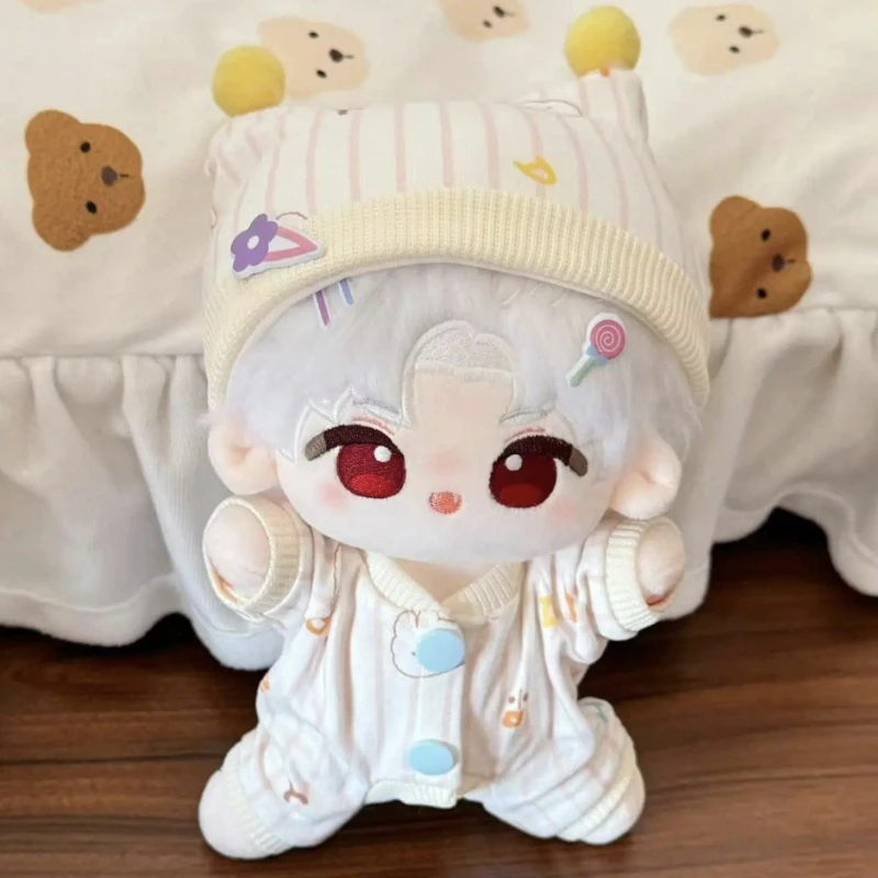 Feito à mão 20cm kawaii amor e espaço profundo sylus ídolo boneca anime estrela bonecas figura de pelúcia brinquedos macios algodão bonito plushies fãs presente