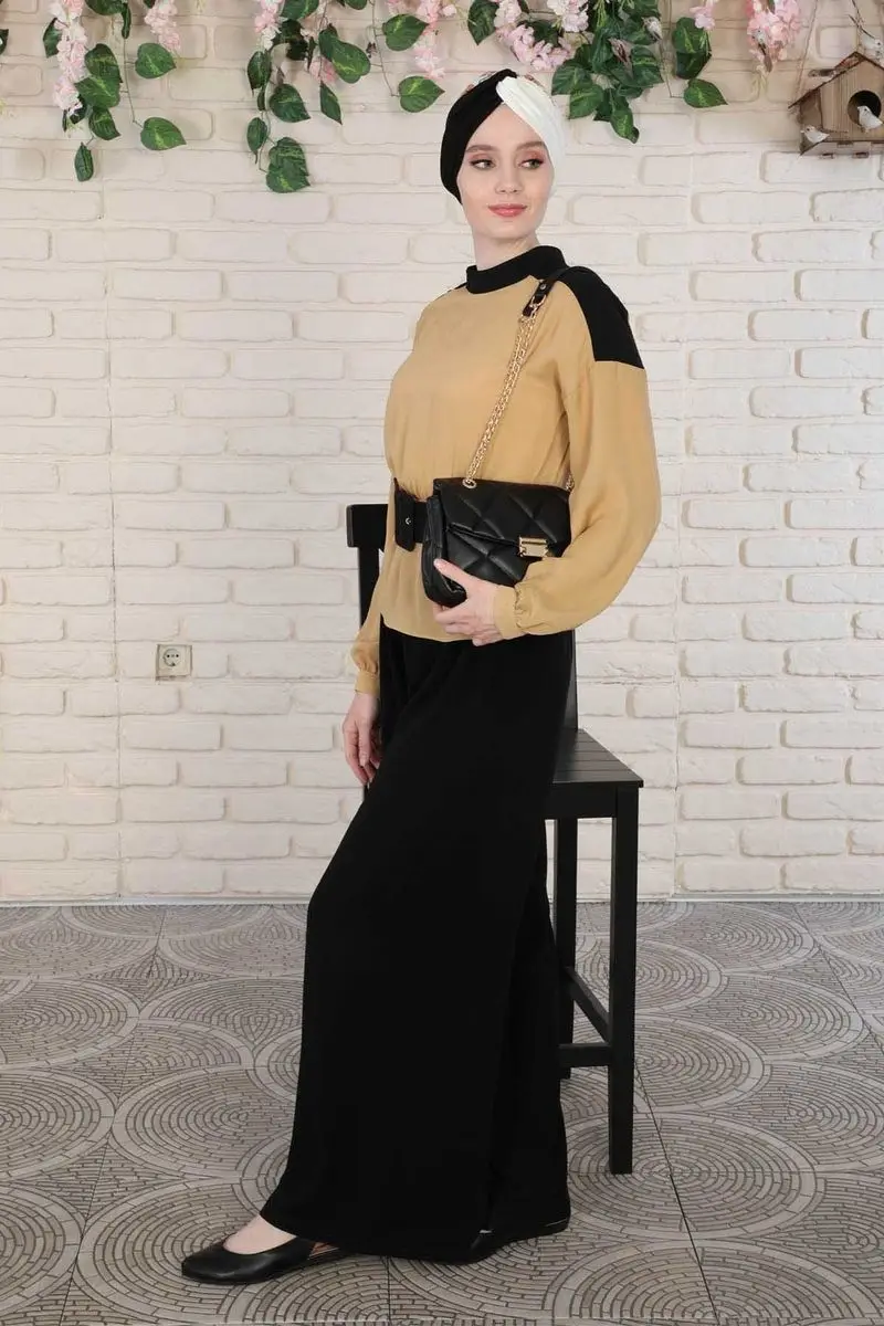 Mihrace Gekamd Bone Drie Kleur