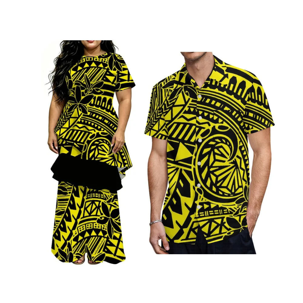 Polynesian Customizable Floral - Printed Floral Shirt 评论和价格