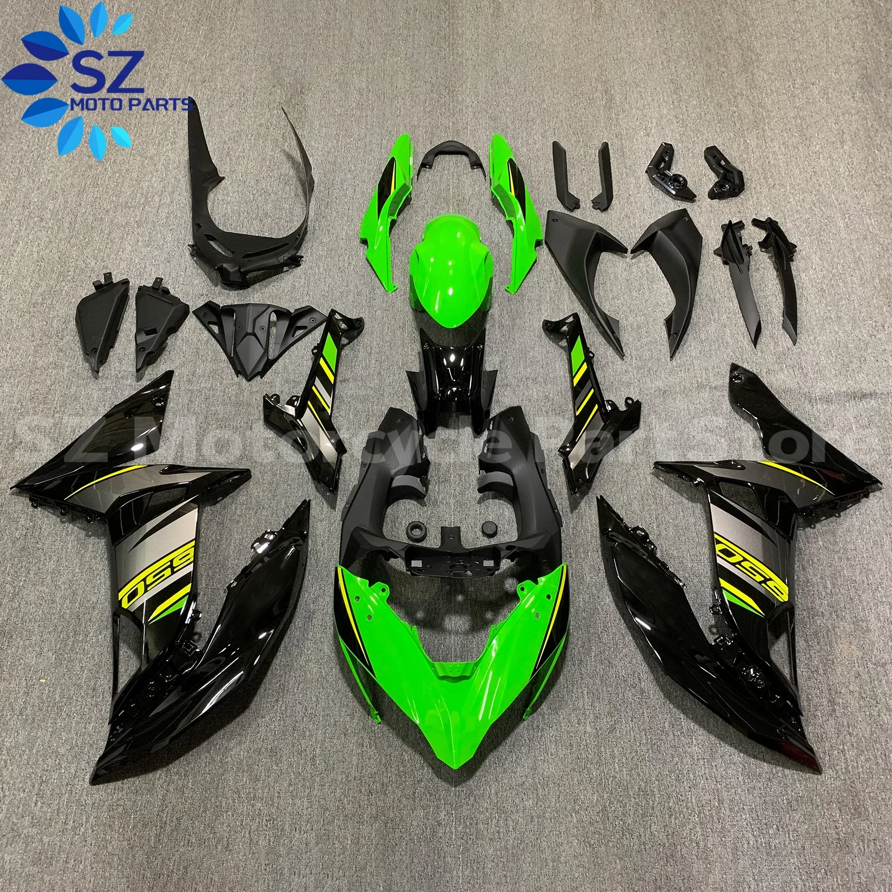 Motorcycle Accessories Abs Plastic Fairing Kit Set Fit for NINJA 650 ER-6F EX650 2017 - 2019 NINJA650 ER6F 17 18 19