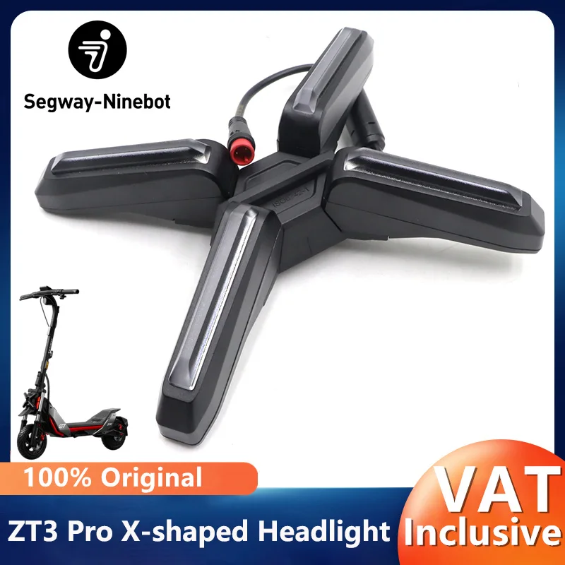 Original X-förmiges Frontlicht für Ninebot By Segway ZT3 Pro Elektroroller X-Typ-Positionslicht-optische Serie 4W-Scheinwerfer