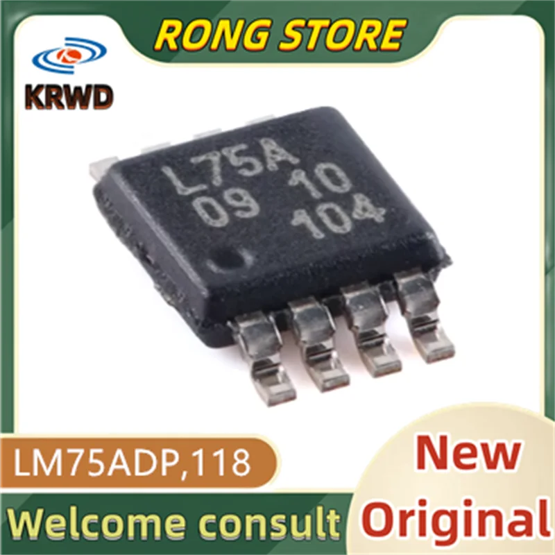 5PCS L75A New and Original LM75ADP,118 LM75ADP LM75A