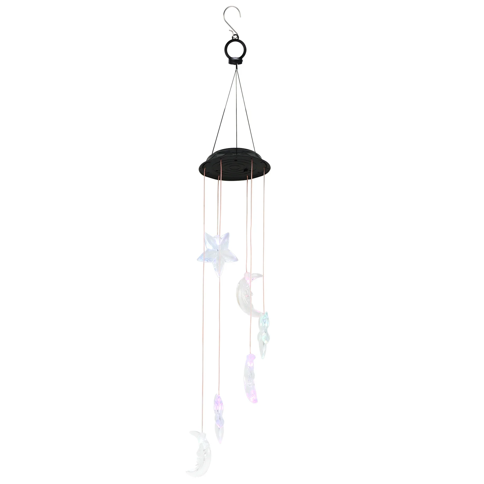 

1Pcs Solar Wind Chimes Light Hanging Outdoor Garden Lamp LED Decorative Windbell Lamp Durable for Porch Yard Party