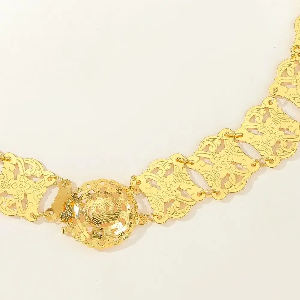 التقليدية الفضة العرقية نمط حزام التقليدية ماليزيا الذهب حزام شرابة المعصم مجوهرات سلسلة الخصر المعدنية مهرجان التبعي #3