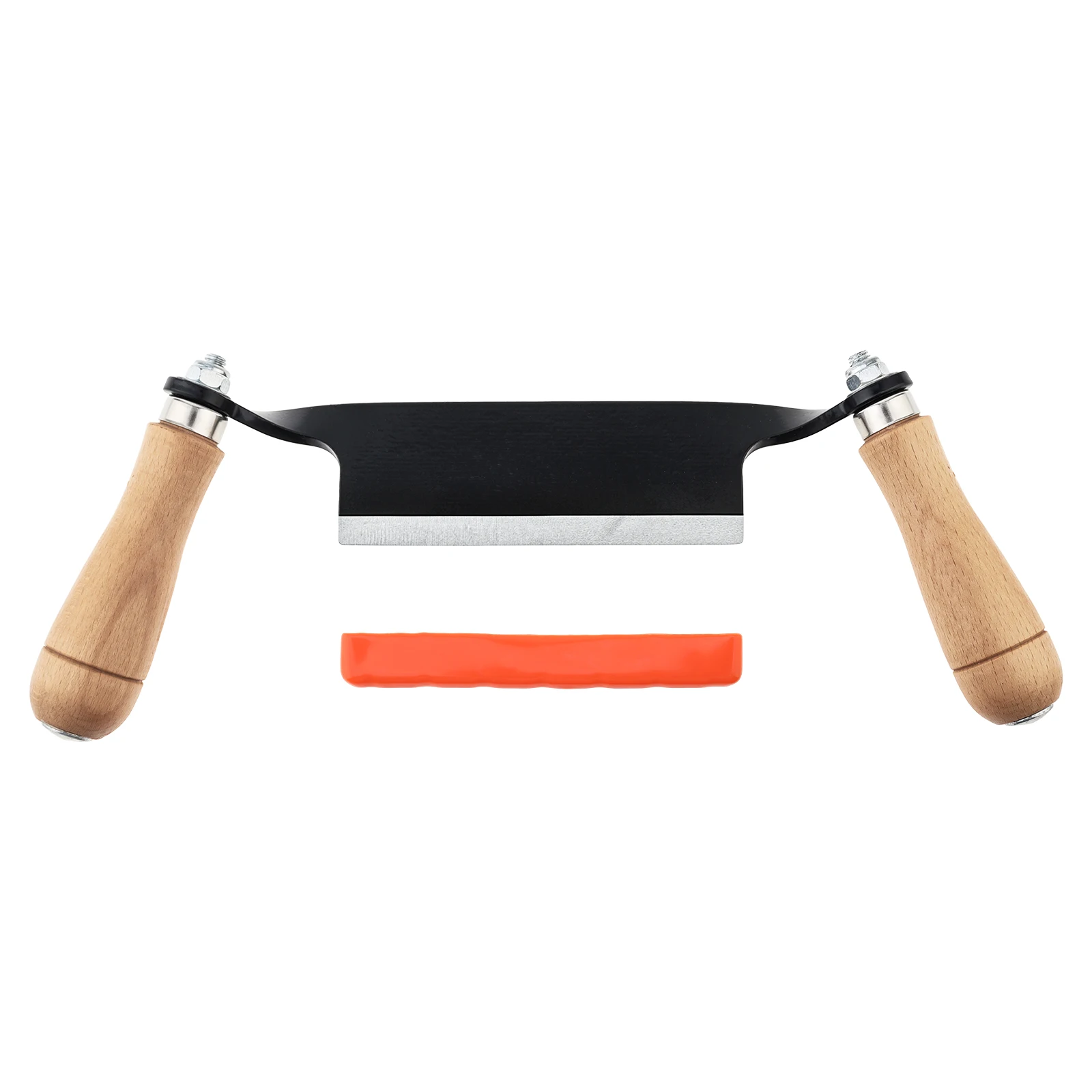 Wood Debarking Tool Woodworking Hand Planer Anti Slip Wooden Handles Woodworking Draw Shave Carpenter Hand Tool for Log Peeling