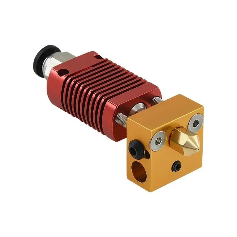 3d Printer Accessories MK8 Assembled Extruder Hot End Kit for Ender 3 CR10 Printer 1.75mm 0.4mm Nozzle Aluminum Heating Block