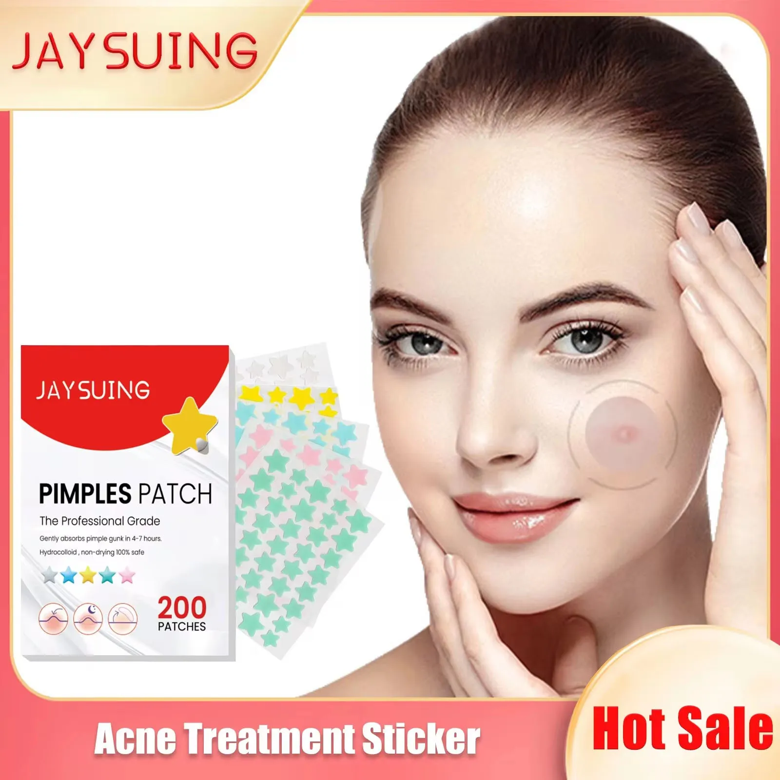 Acne Patch Lightening Dark S-pots Repair Skin Acne Marks Conceal Blemishes Breakouts S-pot Dots Moisturizing Cover Acne Patches