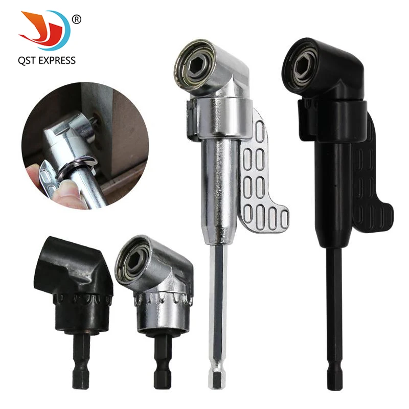 

105 Degree Screwdriver Head Corner Drill Accessories Long/Short Adjustable Forward and Backward Turning Screwdriver Connector
