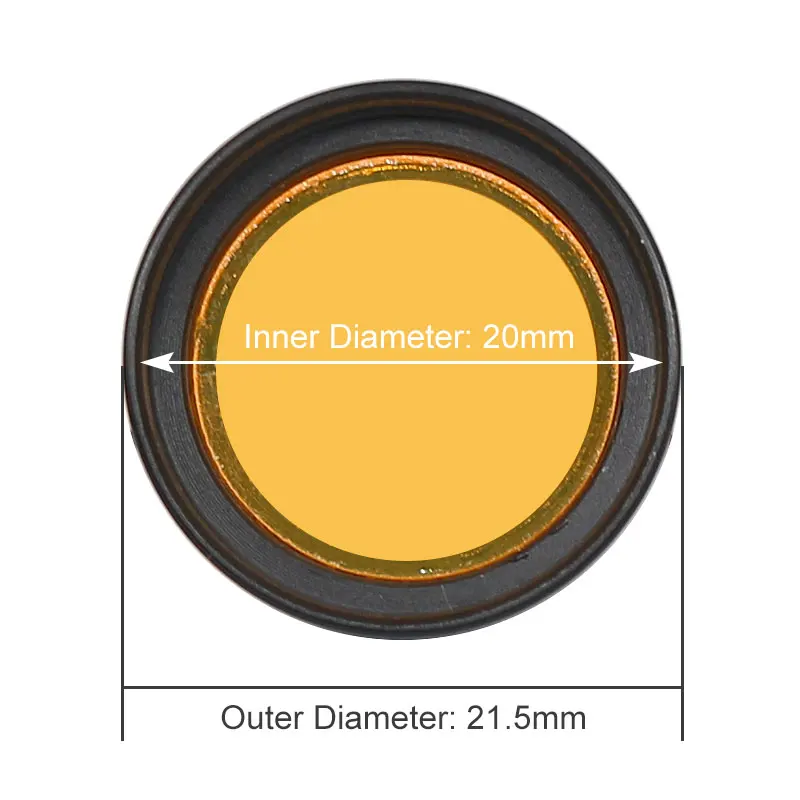 Filter Yellow Colour for LED Headlight Dental Loupe Head Lamp Surgical Magnifier Lab Illumination Optical Accessories