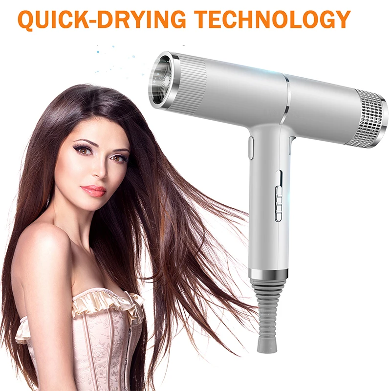 High Speed Negative Ionic Hair Blower Dryer Professional Electric Salon Hot And Cold Air Hair Dryer With Diffuser