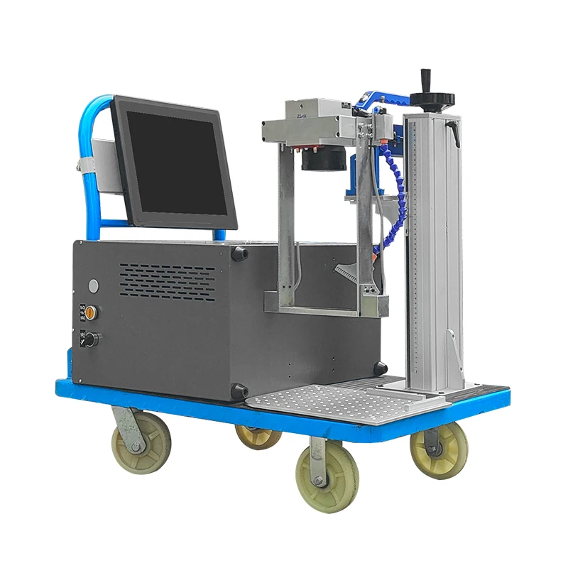 Permanent Marking Handheld MOPA Fiber Marker for Automotive VIN 100W