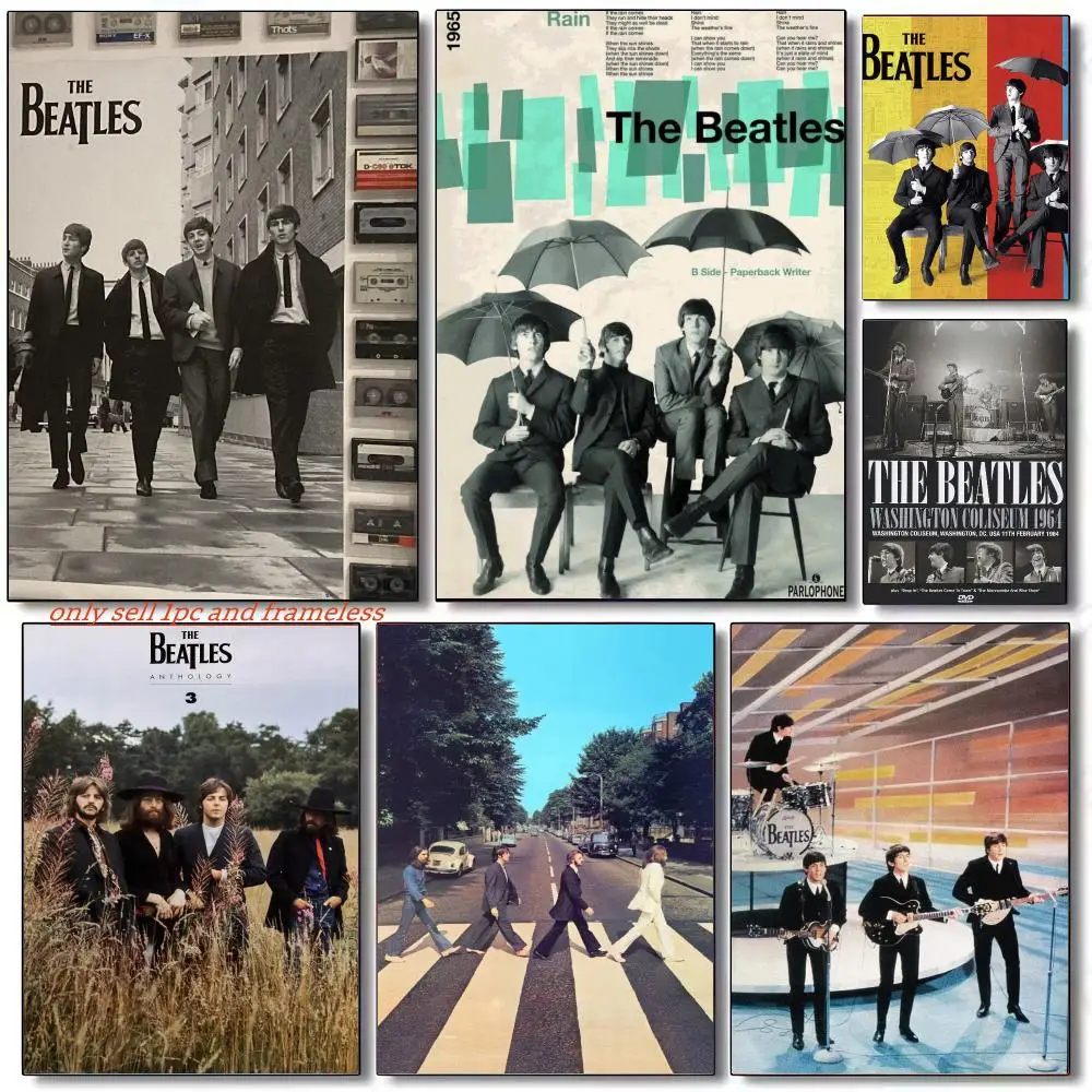 The B-beatles Singer Poster Wall Art Poster Paintings Are Suitable For Clubs Living Rooms And Bedroom