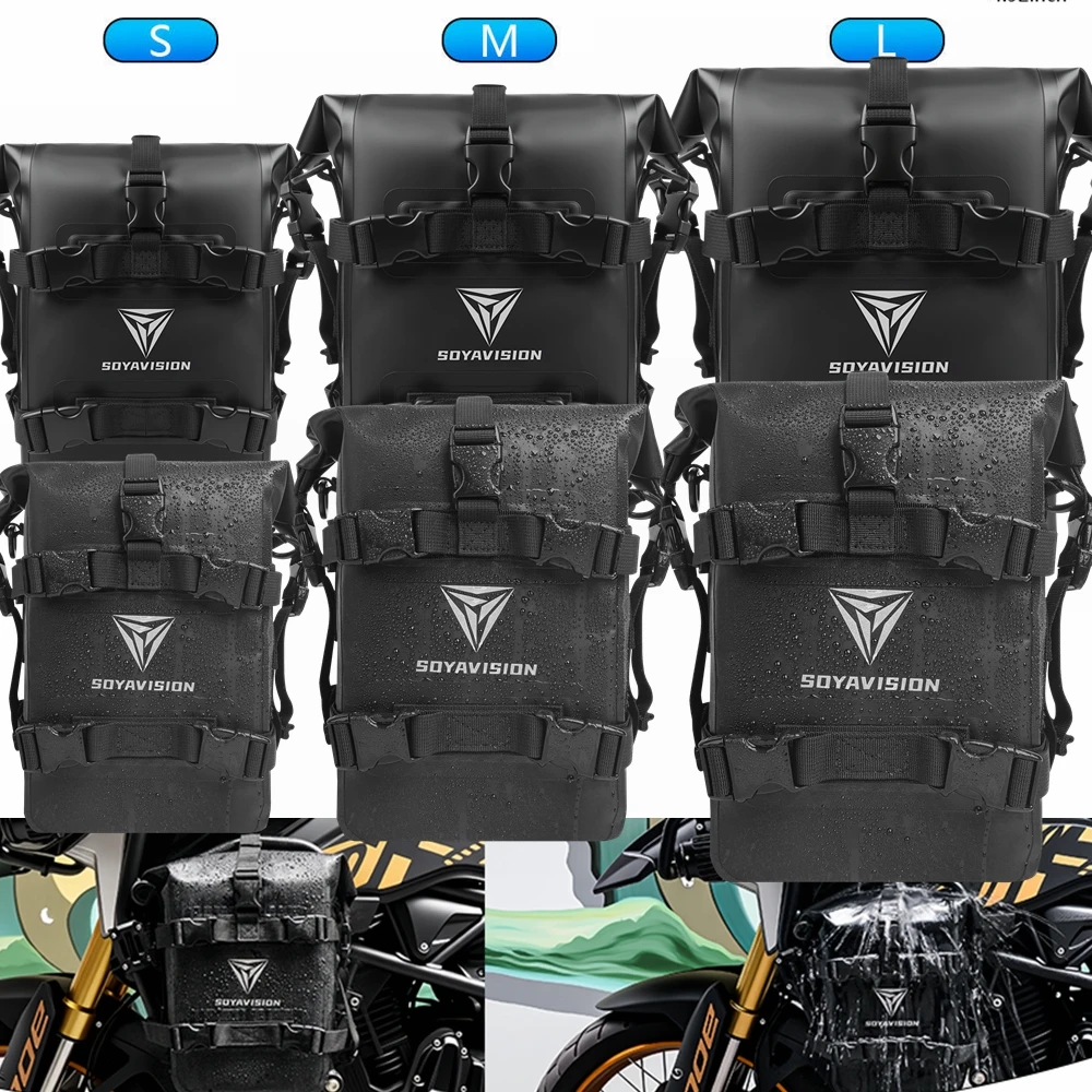

Waterproof Bag Repair Tool Placement Bag For BMW R1200GS R1250GS HONDA Suzuki DL650 V-Strom Motorcycle Frame Crash Bars Bag