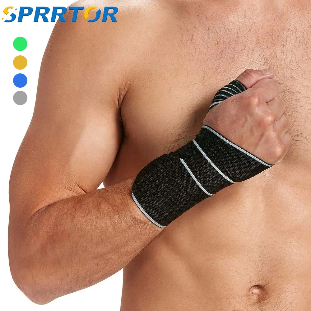 

1Pcs Wrist Wraps,Wrist Brace with Thumb Support,Wrist Compression Straps for Workouts,Weightlifting,Fit Left and Right Hands