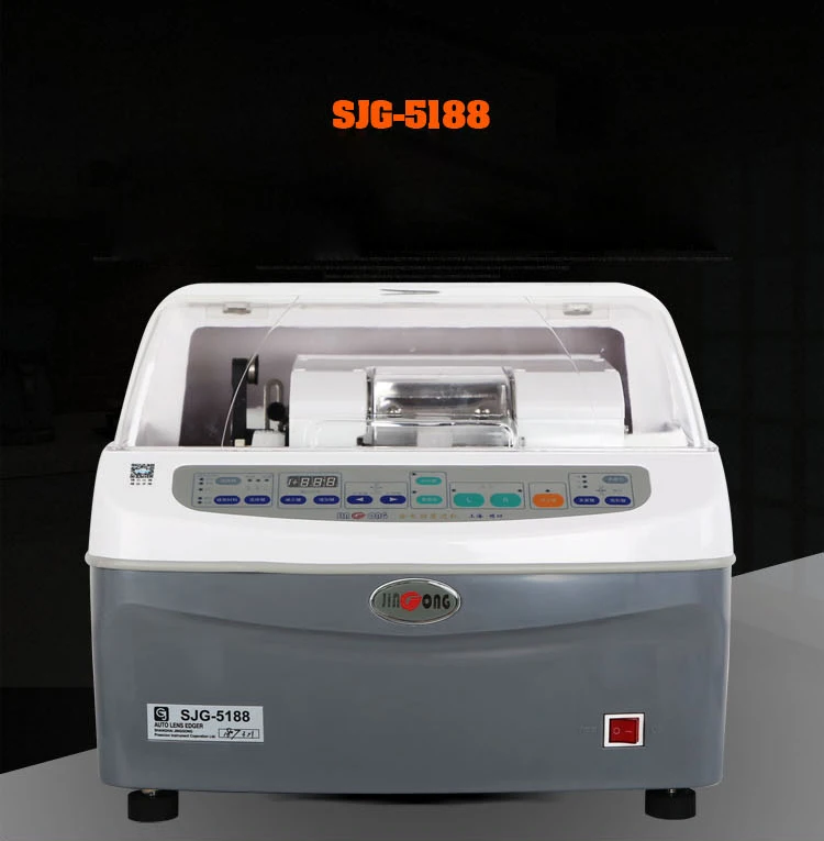 SJG-5188 Optical Auto Lens Edger Cutting Machine For PC CR GL Glasses