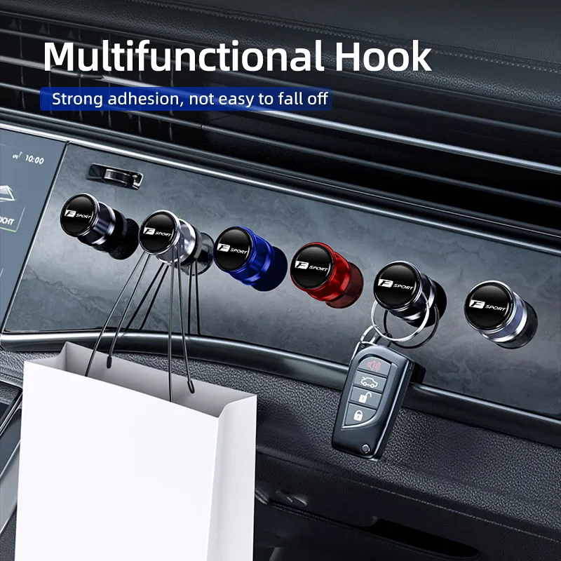Mini Car Hooks Storage Holder USB Cable Headphone Key Hook Auto Accessories For Ford Fiesta Focus mk2 mk3 Ranger Mondeo mk4 S-MA